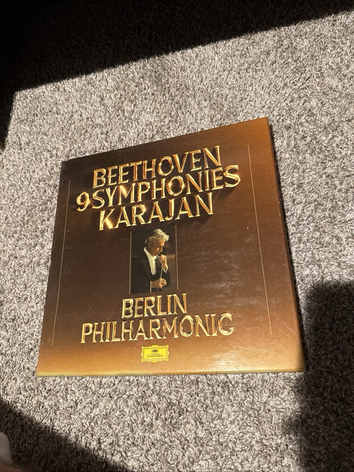 BEETHOVEN Symphonies Complete - KARAJAN, Berlin - DG ST 8LP BOX 1977