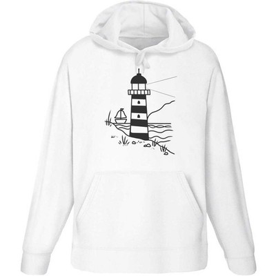 Hoodie / Kapuzenpullover ''Coastal Lighthouse Scene'' für Erwachsene (HO052414)