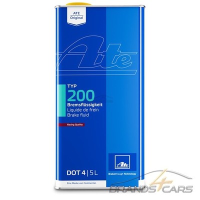 ATE BREMSEN FLÜSSIGKEIT BREMSFLÜSSIGKEIT 5 LITER TYP 200 DOT-4  30974217