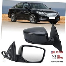 Right Passenger Side Mirror Compatible with Honda Accord Right-3Pins Black
