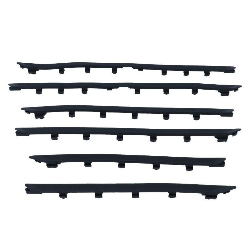 Kit profil de marche pied origine Piaggio anti-infiltration pour plancher Vespa 13-14