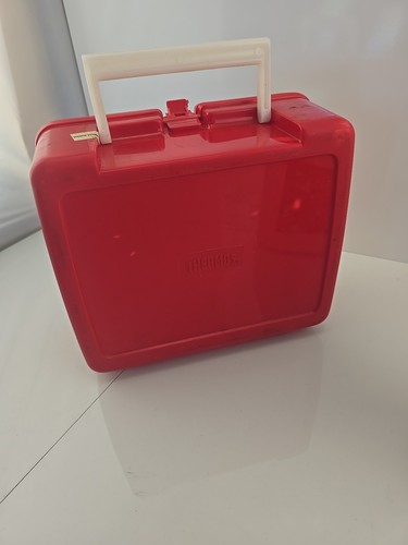 Vintage Curious George Plastic Lunchbox with Thermos - Picture 10 of 14