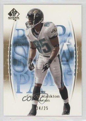 2003 SP Authentic Gold 24/25 Cortez Hankton #105 Rookie RC 0f6