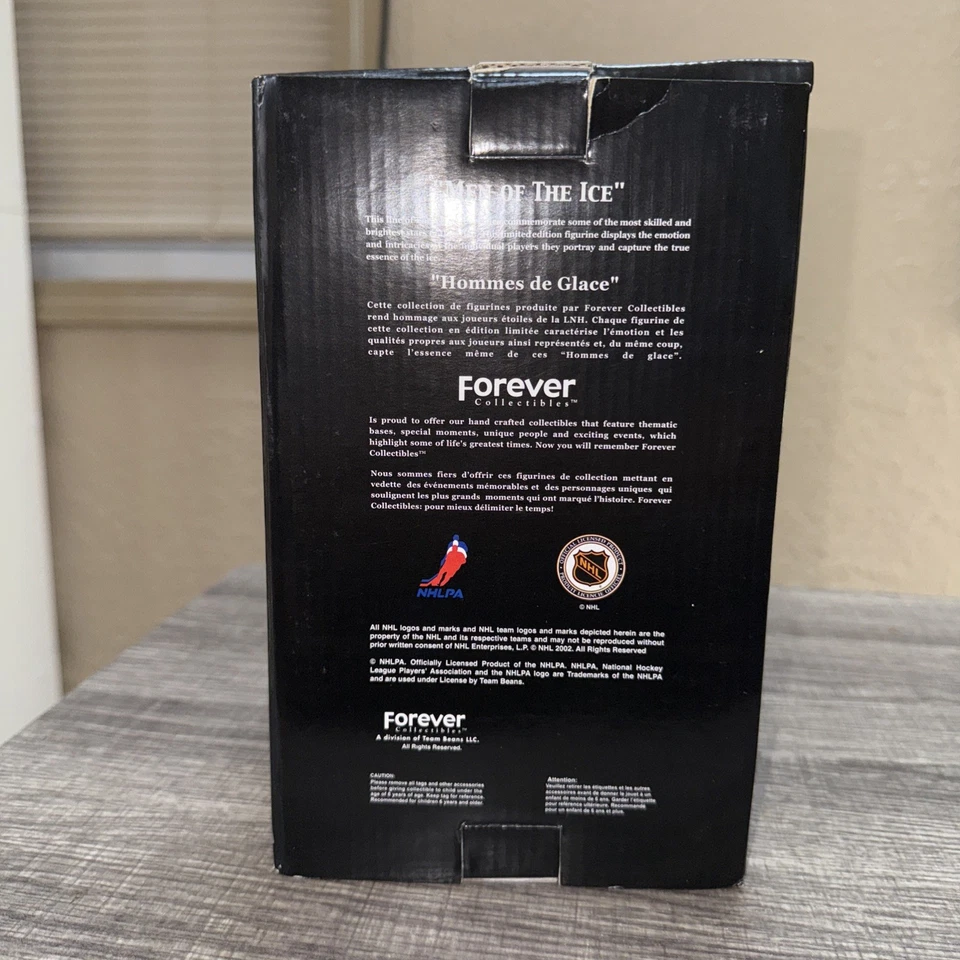 BRETT HULL DRW 2002 FOREVER "MEN OF THE ICE" NHL Bobblehead NIB MINT!! - Image 3 of 3