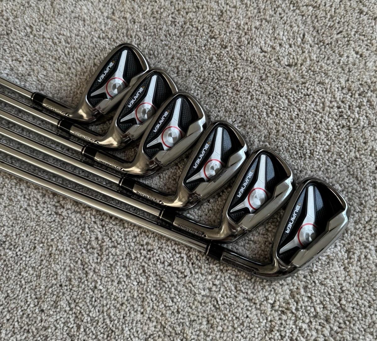 Full Taylormade Golf Set With Bag (Stiff Flex, Men's, Right Handed