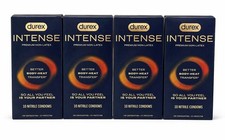 Durex Intense Non Latex Condoms 10ct 4 Pack Nitrile Premium New Sealed 40 Total
