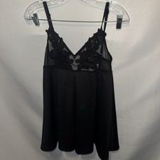 Tobi Mini Baby doll Slip Dress Low Back Lined Retro glam Womens XS