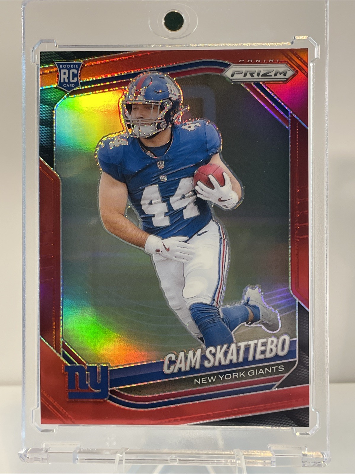 2025 Prizm Cam Skattebo #363 Retail Red Case Hit SSP