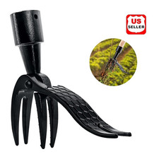 Weeder Puller Stand Up Weed Tool Handle Claw Garden Outdoor Root Remover Killer