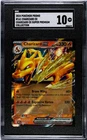 2024 POKEMON CHARIZARD EX  161 BLACK STAR PROMO Super Premium Collection SGC 10