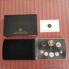 2007 Canada 8 Coin Silver PROOF Set w/ Gold Plated Thayendanegea #coinsofcanada