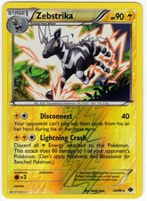 Pokemon Next Destinies Zebstrika 048/099 Reverse Holo