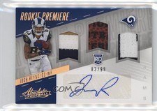 2017 Panini Absolute Spectrum 82/99 Josh Reynolds #240 Auto 1f1