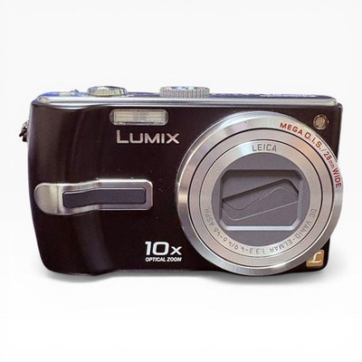 Panasonic LUMIX DMC-TZ3 Black Digital Camera with Accessories