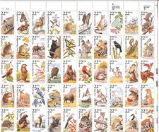 Scott  #2286/2335...22 Cent...North American Wildlife...Sheet of 50