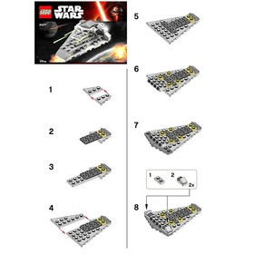 LEGO [Star Wars] - First Order Star Destroyer Building Set - Episode VII Series