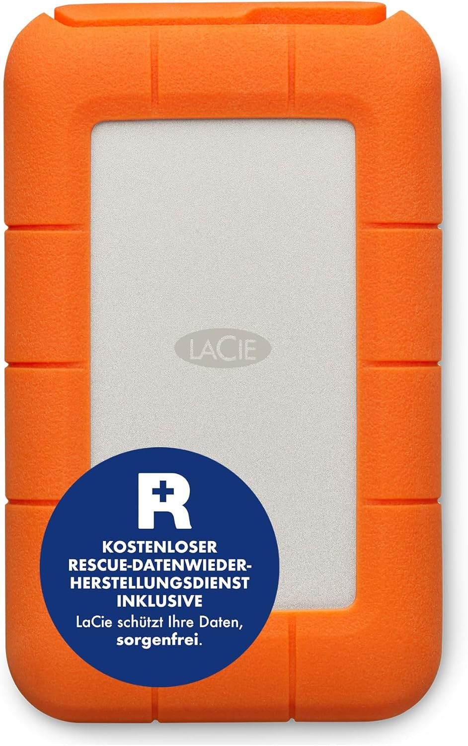 Rugged USB-C 4TB, Hard Disk Esterno Portatile, Resistente a Cadute, PC Mac Ipad
