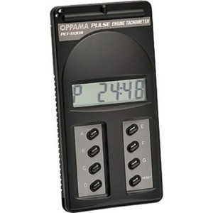 New Gasoline Digital Engine Tachometer Inductive Pulse Tachometer - Foto 11