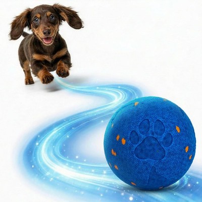 Nisuez Interactive Dog Toys Smart Dog Ball - 3.2 Inch Automatic Moving Bouncing