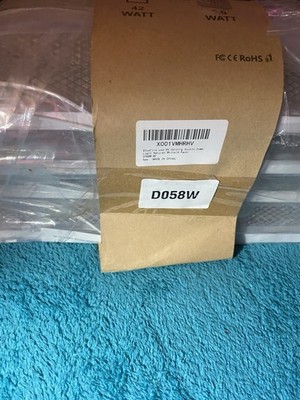 Bluefire LED Ceiling Double Dome Light Clear 42W D058W CE RoHS FCC Certified