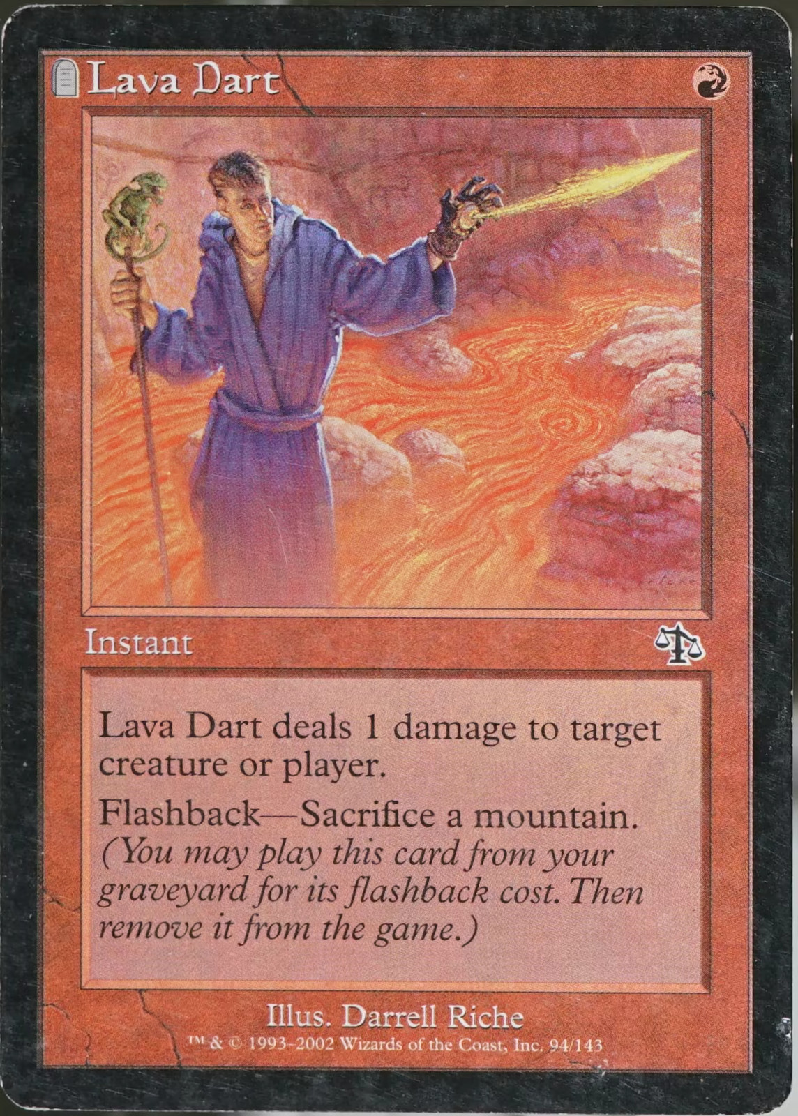 Judgment Magic Lava Dart #94 VG