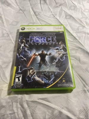 LucasArts Star Wars The Force Unleashed Xbox 360 Action  Manual Untested