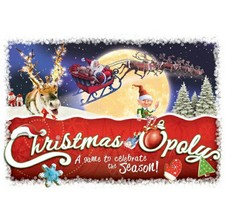 Monopoly CHRISTMAS OPOLY BOARD GAME New Sealed Made In The USA Late For The Sky