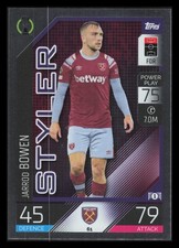 2022-23 Topps Match Attax UEFA Champions #61 Jarrod Bowen West Ham United
