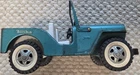 Vintage Tonka Jeep "Dispatcher" 1970s Good Condition Color Teal