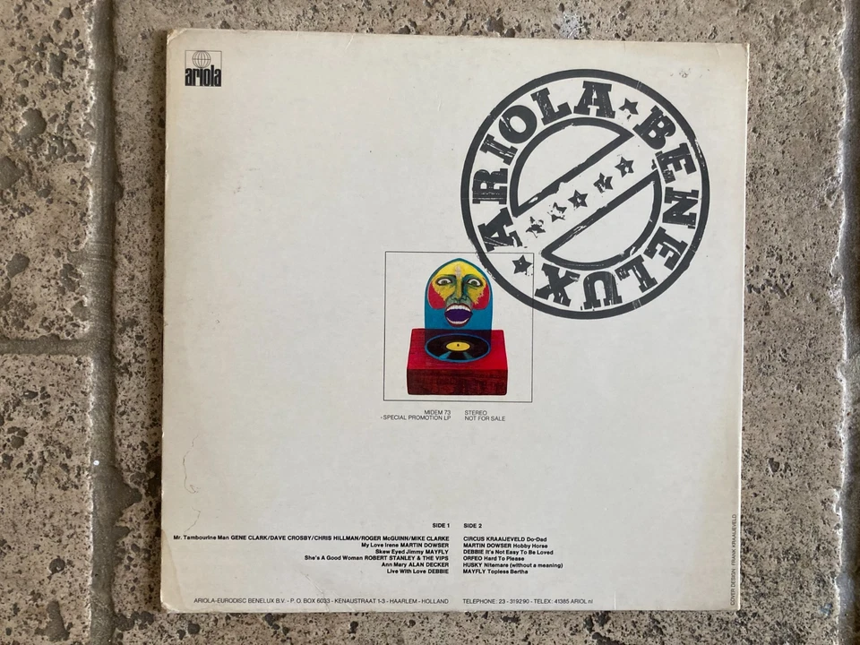 VARIOUS - ARIOLA HIT MACHINE NETHERLANDS 1973 ROCK/BLUES... VINYL LP RECORD 💥EX - Image 2 of 2