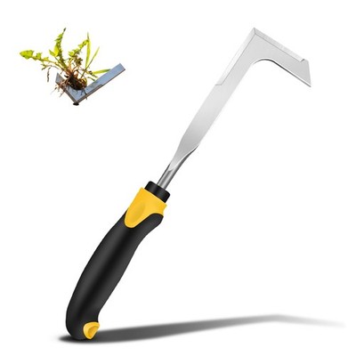 SWANSOFT Crack Weeder, Paver Weed Removal Tool, Crevice Weeding Tool Black