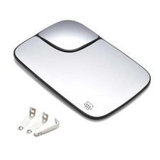 Heated Mirror Glass Left Driver Side Compatible with Dodge Ram Driver Left Side