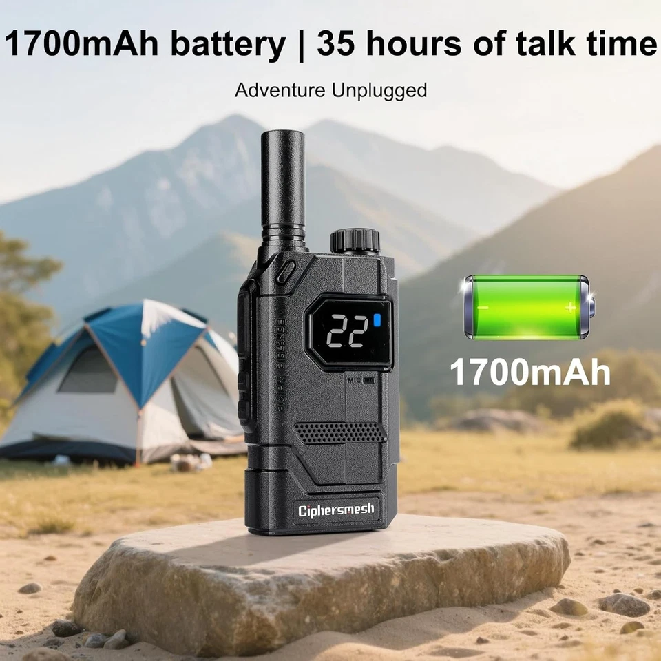 Long Range Walkie Talkies Retevis RT22 Two Way Radios Vox For Hospital/School - Image 4 of 4