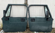 1976-1995 Jeep Wrangler Yj Cj7 Driver Passenger Full Hard Top Door Set Doors 1976-1995 Jeep Wrangler Yj Cj7 Driver Passenger Full Hard Top Door Set Doors