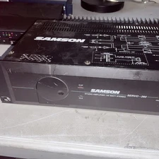 Samson Servo 260 Studio Amp. 260w (130w per channel) 2-Channel Professional Amp