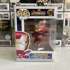 Funko Pop! Marvel Avengers Infinity War Iron Man (285) + Protector