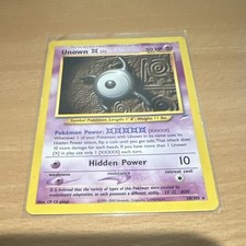 Pokemon TCG Unown [X] 30/105 Neo Destiny Rare Regular 50HP English 2000 on eBay