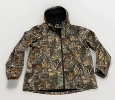 Hurley Real Tree Edge Camo Hunting Jacket Fleece Lined JJF Florence 2XL Rare