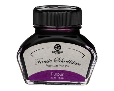 Füllhaltertinte Schreibtinte f Füllhalter Füllertinte Purpur 30ml im Fass