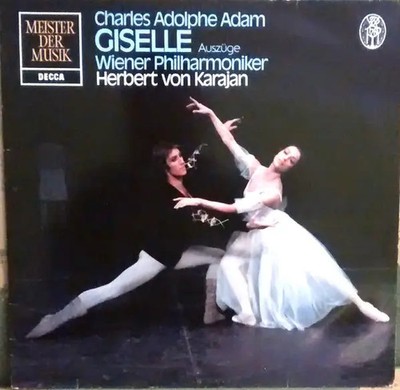 LP Adolphe C. Adam - Wiener Philharmoniker (von Karajan) Giselle   Auszüge
