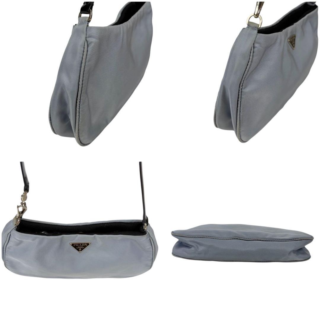 バッグ Prada Tessuto Nylon Accessory Pouch PRADA PRADA Accessory Pouch Mini Handbag Tessuto Nylon Light