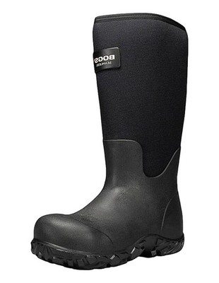 Bogs Work Boots Mens Workman WP Slip Resistant CT 7 M Black 72625CT