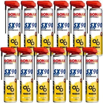 Sonax Multifunktionsöl SX90 PLUS EasySpray 12x 400ml Schmiermittel Kontaktspray