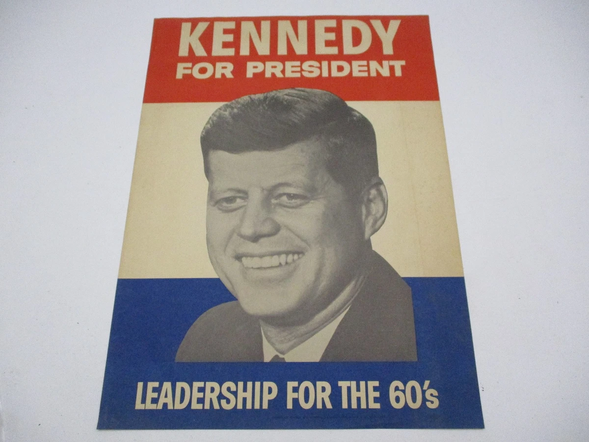 John F. Kennedy 1960 US Presidential Candidate Collectibles for