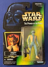 Star Wars GREEDO w BLASTER PISTOL  Action Figure FREE USPS SHIPPING