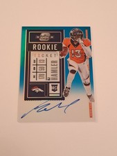 2020 Panini Contenders Optic K.J. Hamler Rookie Ticket Auto #/99 Prizm 