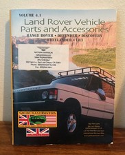 Land Range Rover Defender Vehicle Parts Accesories Catalog - Volume 4.1