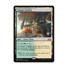 WOTC MtG Promo Pack: Throne of Eldraine Temple Garden (R) NM