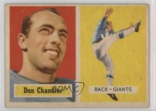 1957 Topps Don Chandler #23 oh6
