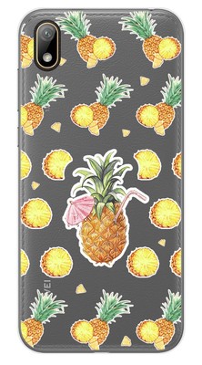 Pack 2 IN 1 Cover Gel Trasparente + Proteggi Vetro Temperato per Huawei Y5 2